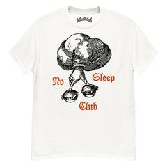 No Sleep Club Neck Short-Sleeve T-Shirt Soft & Breathable