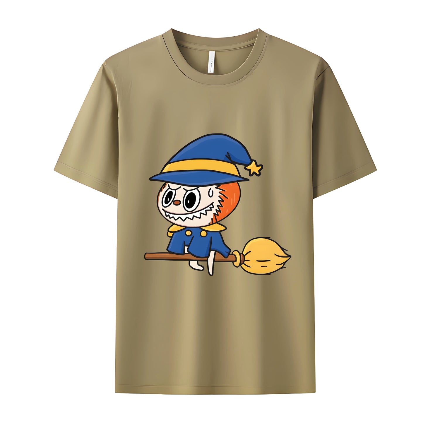 Cute Labubu The Monsters Crew Neck T-Shirt For Labubu Lover
