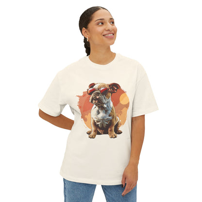 Cute Bulldog Puppy - Oversized Fit