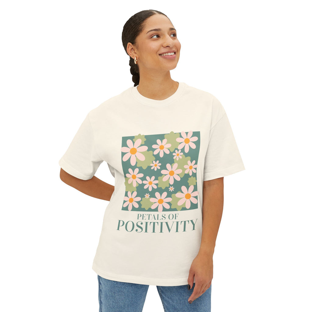 Petals Of Positivity - Oversized Fit