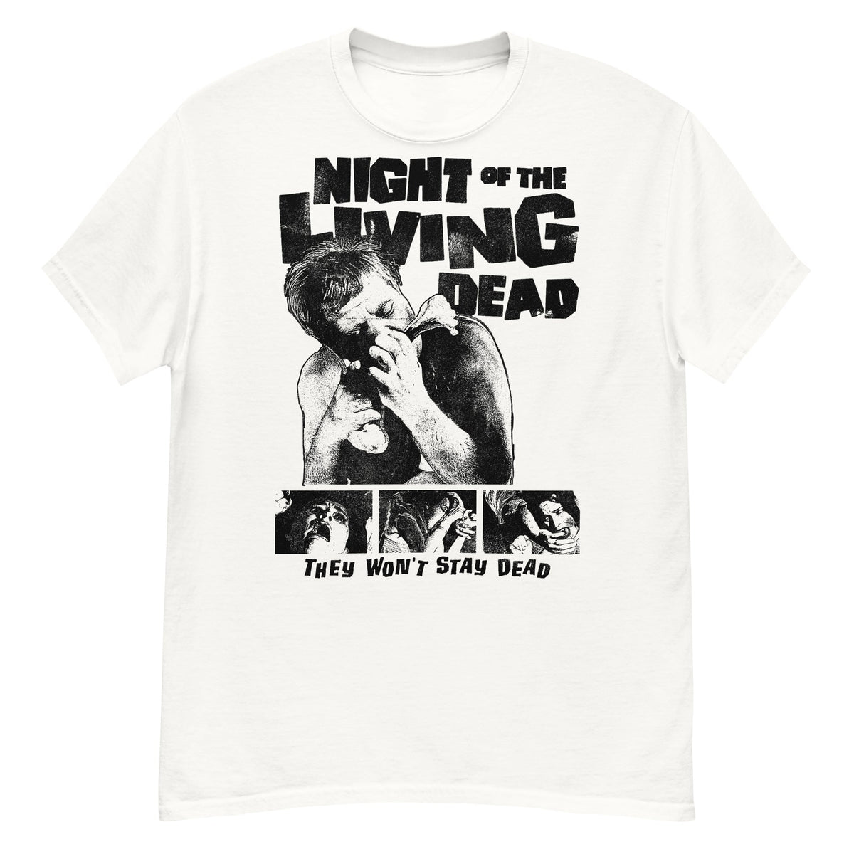 NOTLD CHARACTER PANELS Crew Neck Short-Sleeve T-Shirt Soft & Breathable