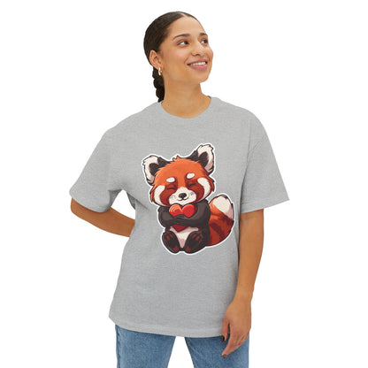 Red Panda Heart ver1 test - Oversized Fit
