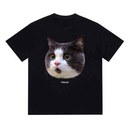 Cute Animals Crew Neck Short-Sleeve T-Shirt