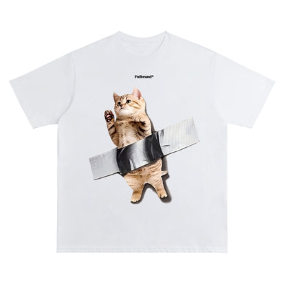 Cute Animals Crew Neck Short-Sleeve T-Shirt