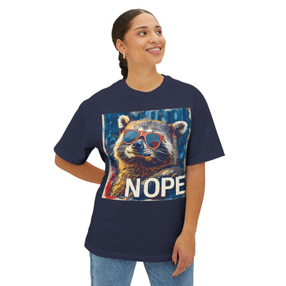 Nope Racoon - Oversized Fit