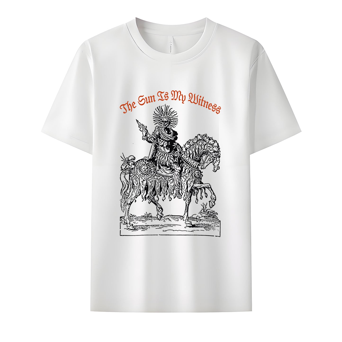 The Sun Is My Witness Neck Short-Sleeve T-Shirt Soft & Breathable