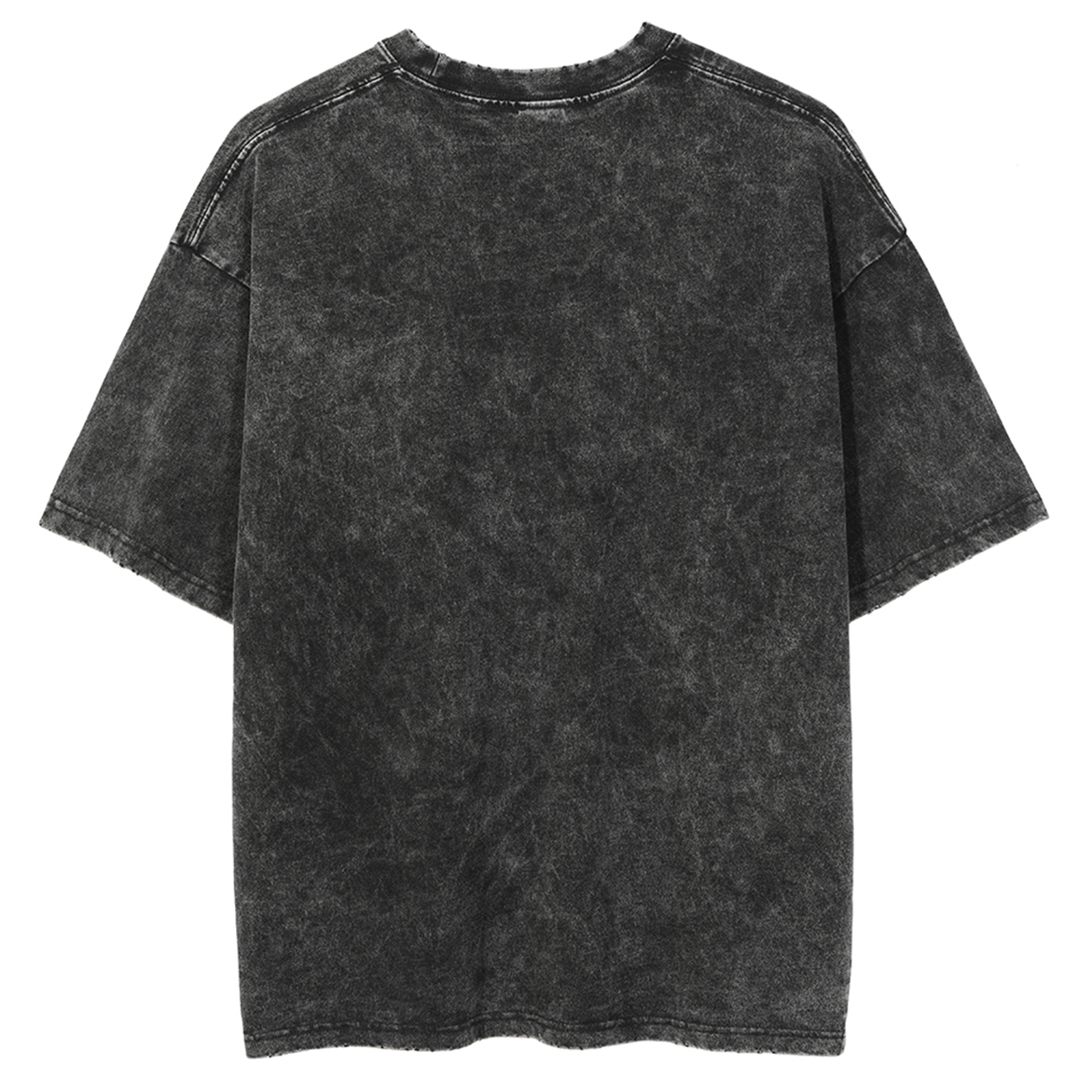 Toadally Rad Unisex Oversized Print Vintage Wash Denim T-Shirt