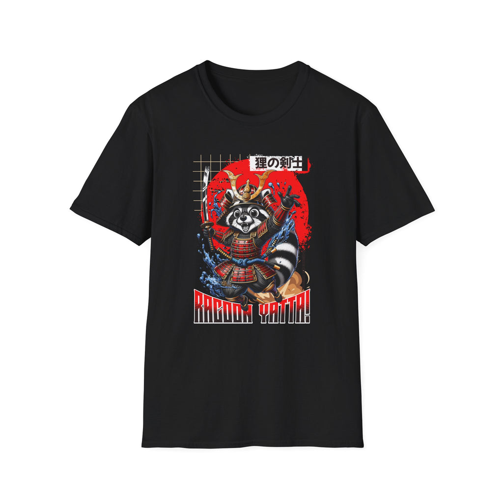 Racoon Samurai Cute-