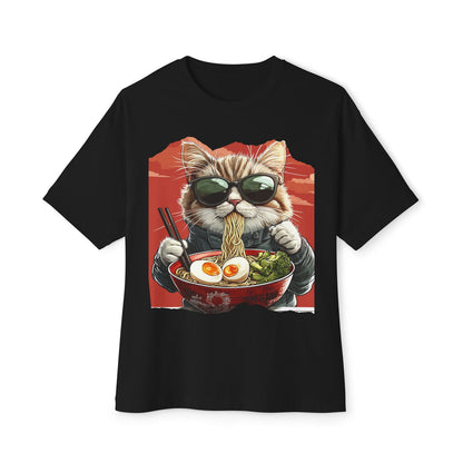 Noodle Cat v1 - Oversized Fit Shirt