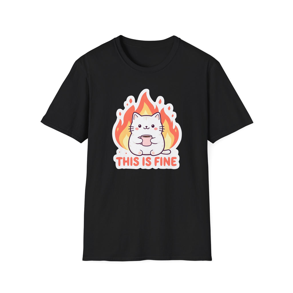 This Is Fine Cat - Classic Fit
