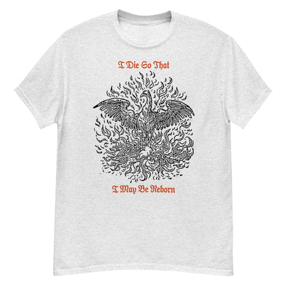 I Die So That I May Be Reborn Neck Short-Sleeve T-Shirt Soft & Breathable