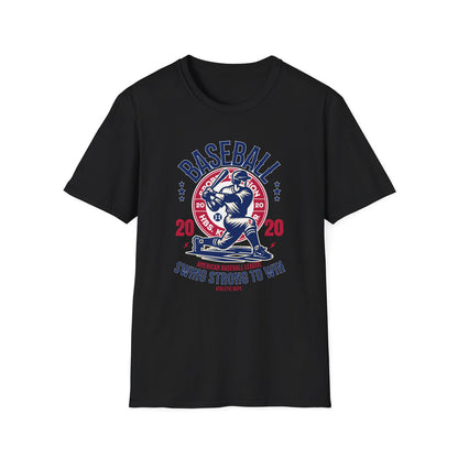 Baseball, Swing Strong to Win - Classic Fit