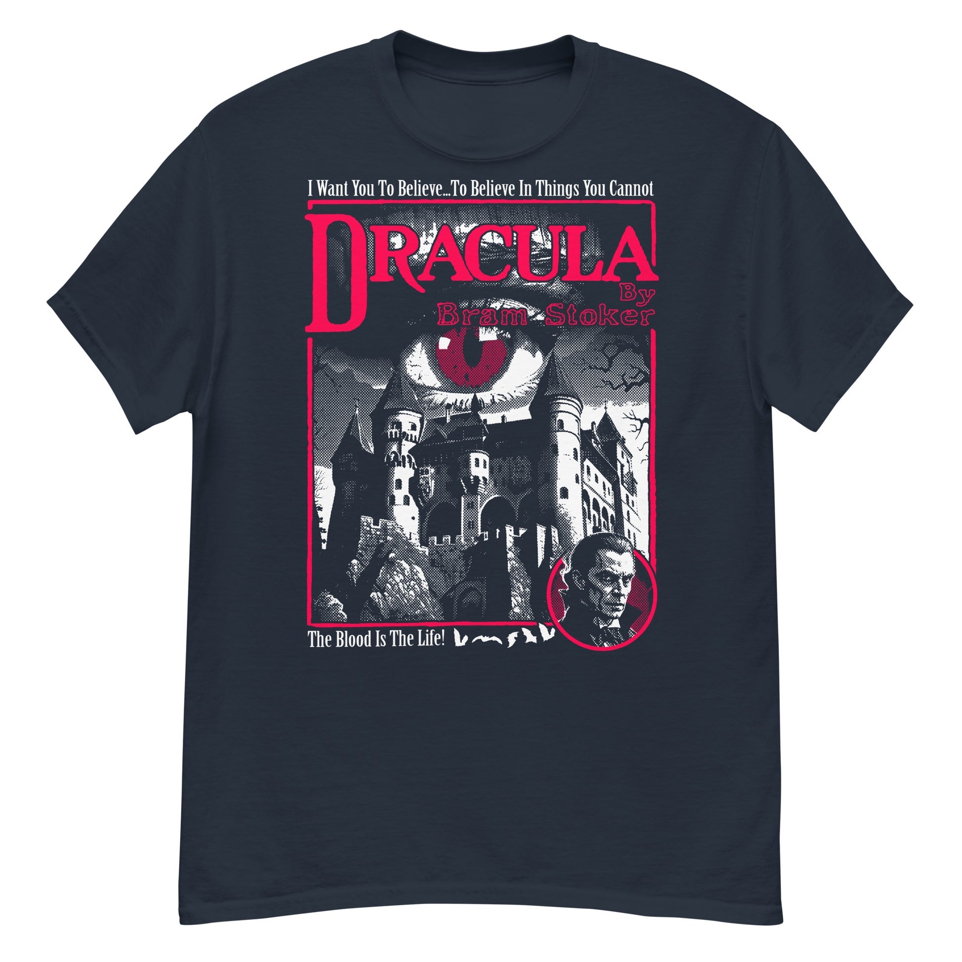 DRACULA 1897 Crew Neck Short-Sleeve T-Shirt Soft & Breathable