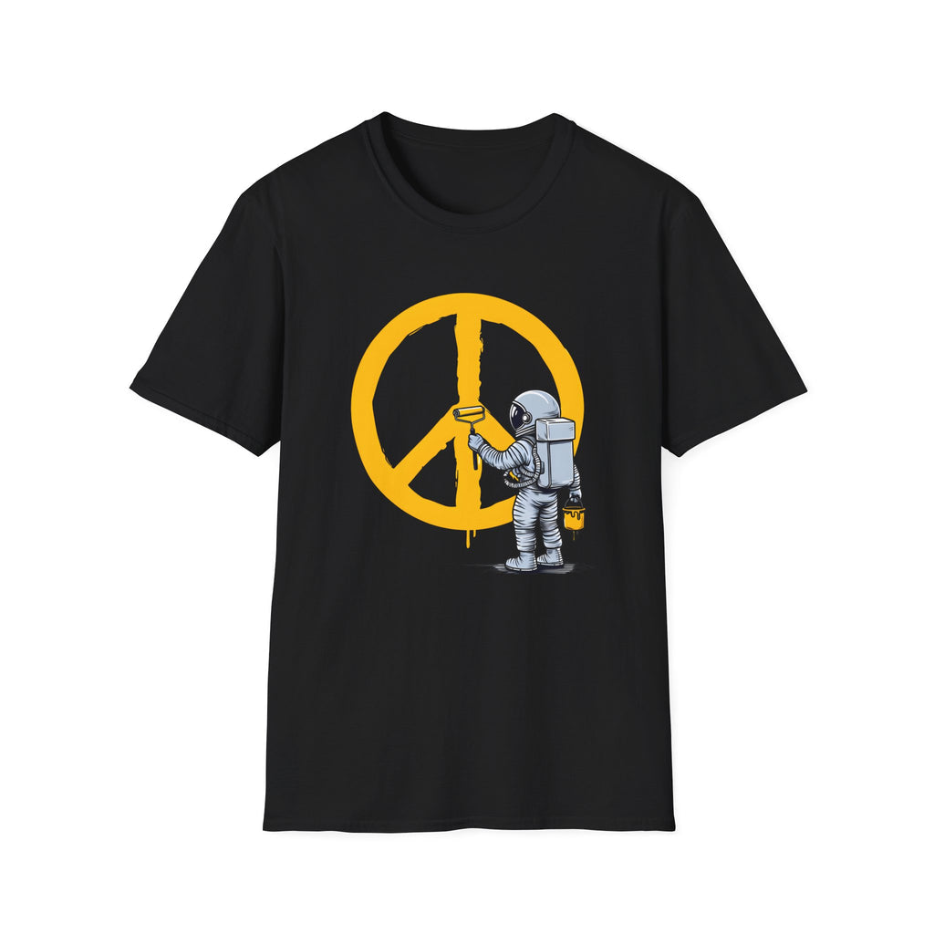 Astronaut Painting Peace - Classic Fit
