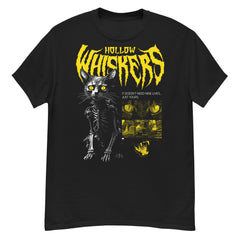 HOLLOW WHISKERS Crew Neck Short-Sleeve T-Shirt Soft & Breathable