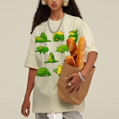 Yoga Frog Unisex Vintage Washed Tee