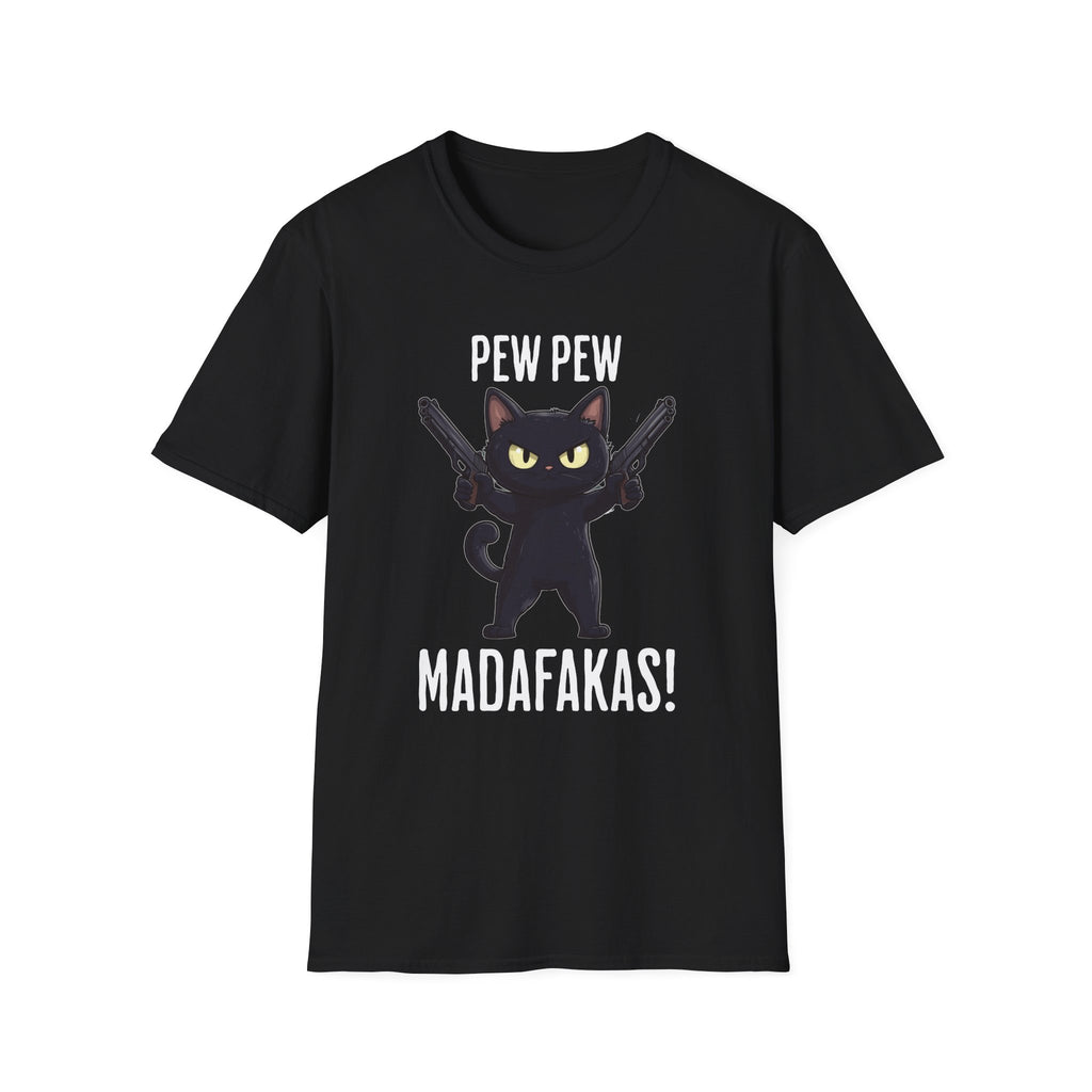 Pew Pew MADAFAKAS! Black Cat - Classic Fit