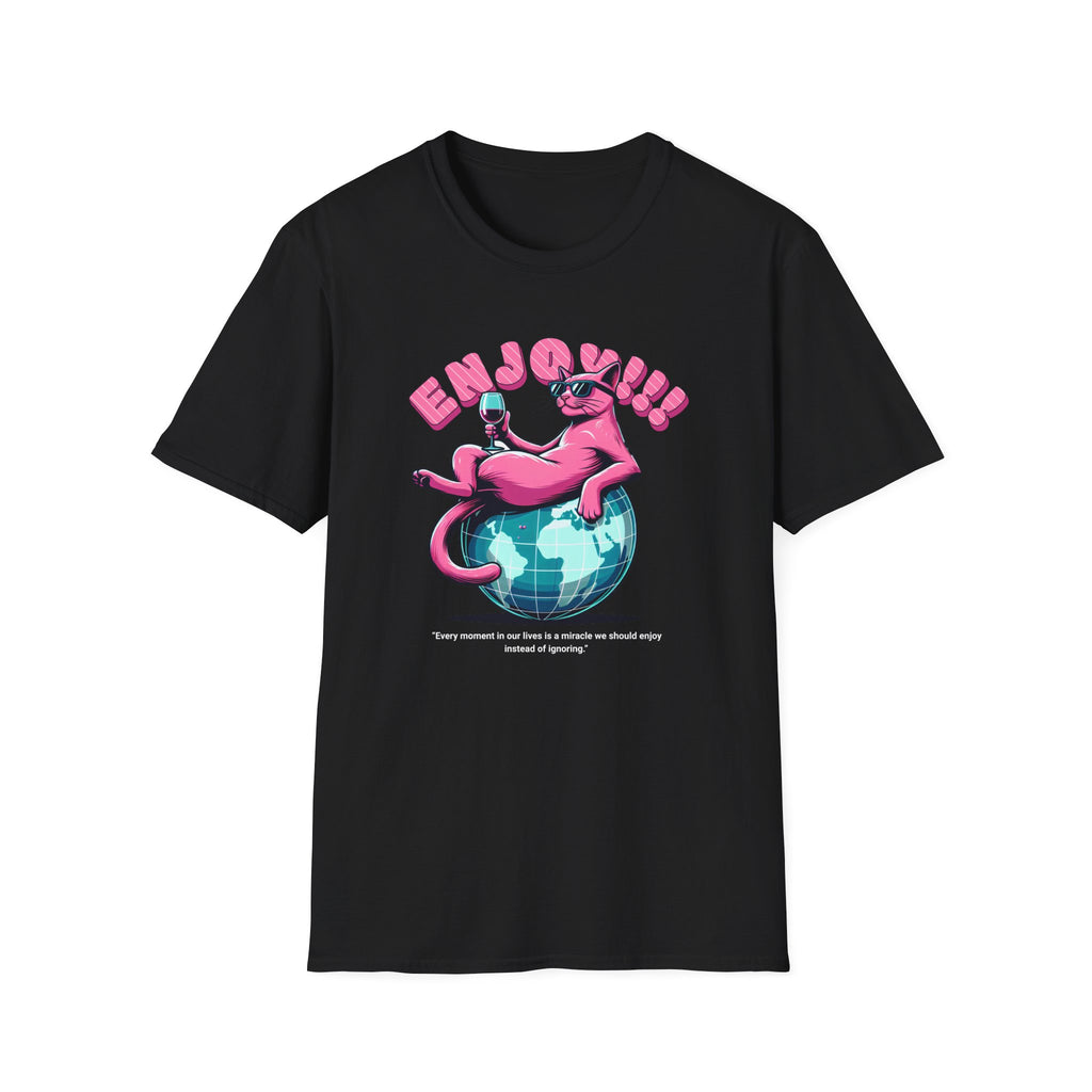 Pink Cat Enjoy - Classic Fit
