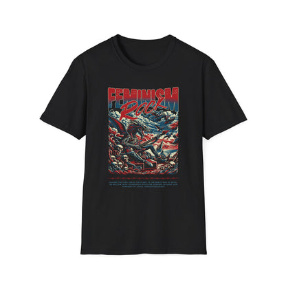Feminism Dragon Rock - Classic Fit