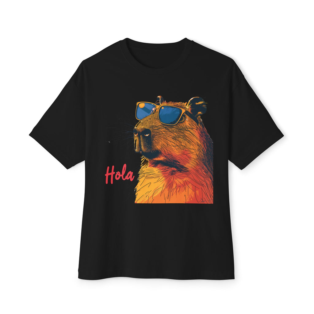 Goofy Capybara With Cool Sunglasses - Oversized Fit