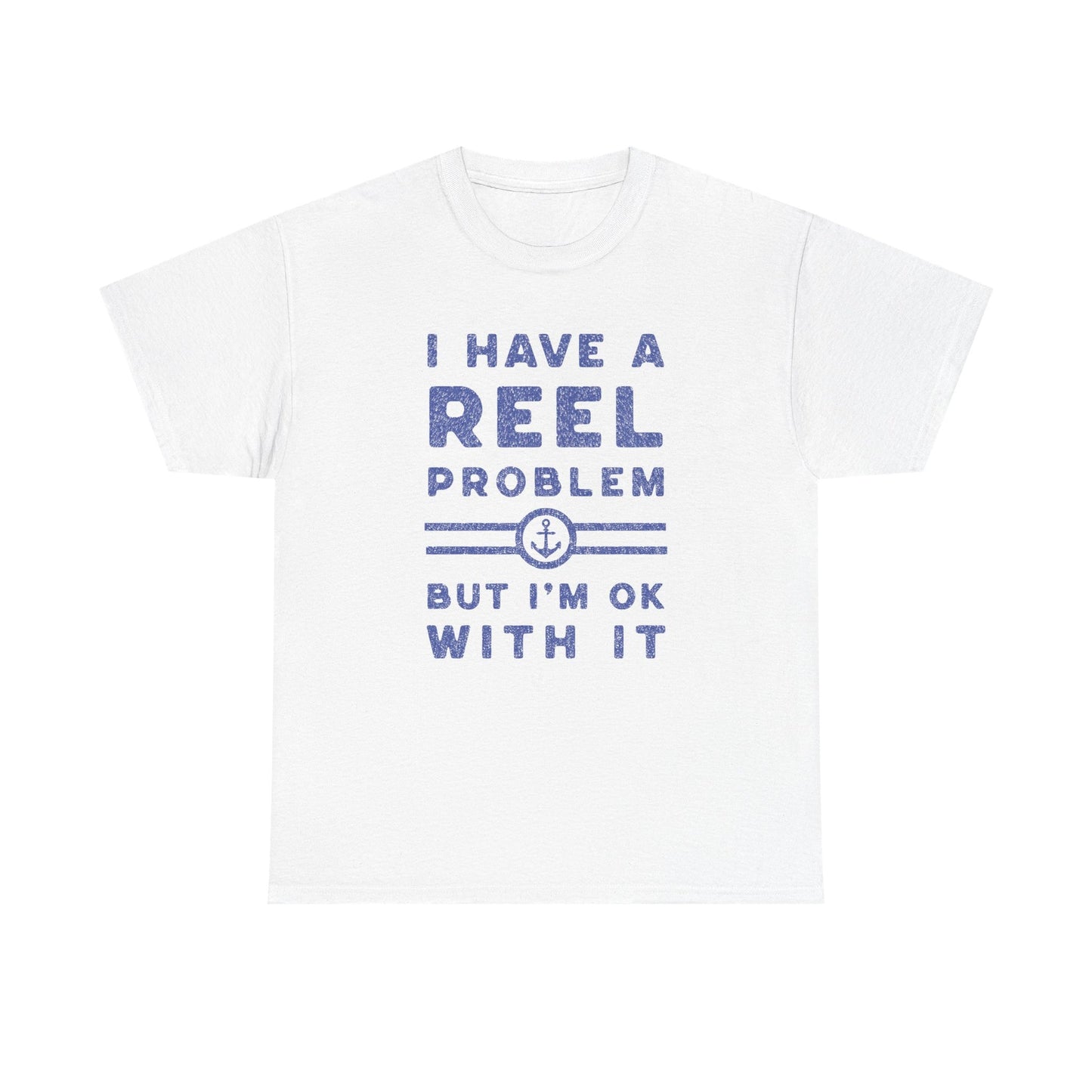 7-Fishing Puns Shirt Crew Neck Short-Sleeve T-Shirt – Classic & Comfortable