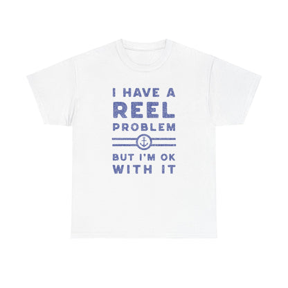 7-Fishing Puns Shirt Crew Neck Short-Sleeve T-Shirt – Classic & Comfortable