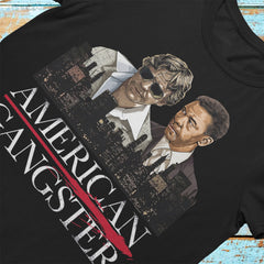 American Gangster Premium Crew Neck Short-Sleeve T-Shirt Soft & Breathable