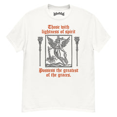 Lightness of Spirit Neck Short-Sleeve T-Shirt Soft & Breathable