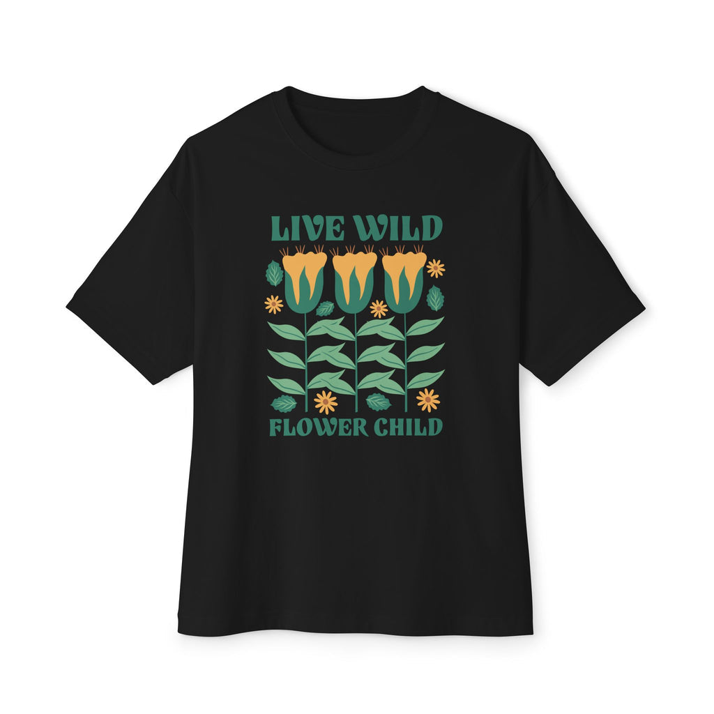 Live Wild Flower Child - Oversized Fit