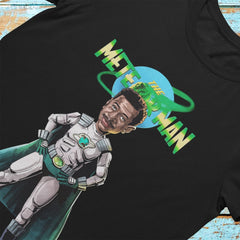 The Meteor Man Funny Premium Crew Neck Short-Sleeve T-Shirt Soft & Breathable