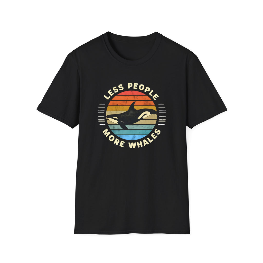 Less People More Whales - Classic Fit