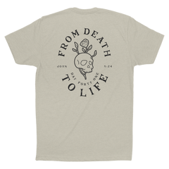 Death to Life Neck Short-Sleeve T-Shirt Soft & Breathable