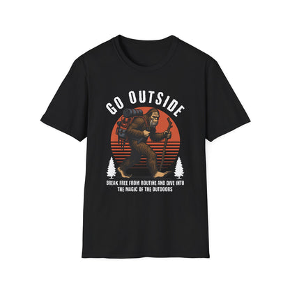 Bigfoot walking go outside - Classic Fit