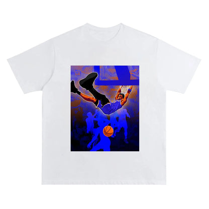 NYK SLAM SHADOW TEE – Neon Hoops Impact Crew Neck Short-Sleeve T-Shirt Unisex