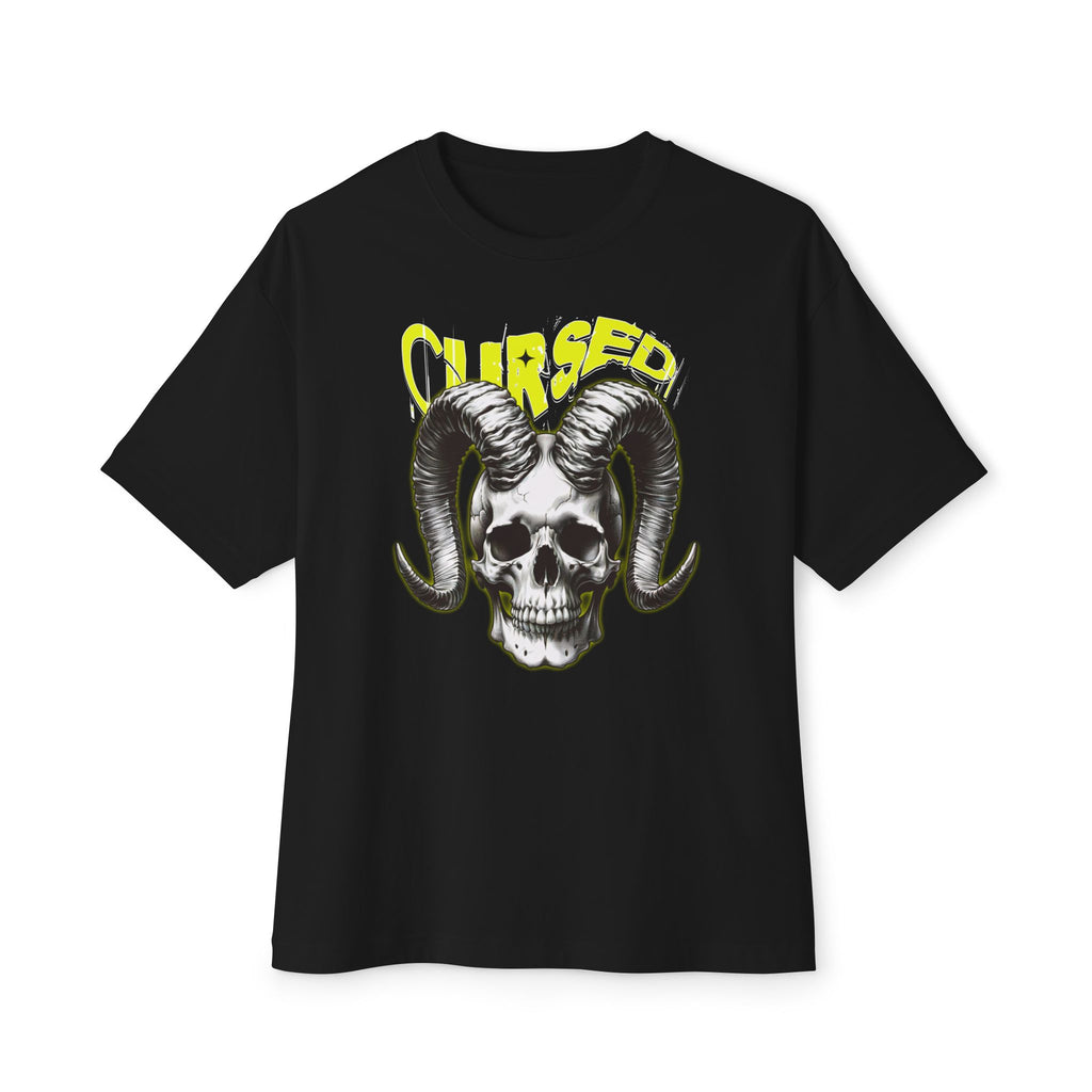 Gothic Cursed Skull - Oversized Fit