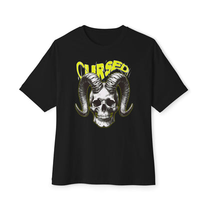 Gothic Cursed Skull - Oversized Fit