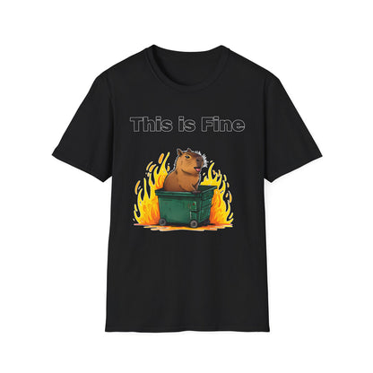 This Is Fine Capybara - Classic Fit