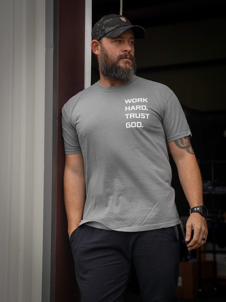 Trust God Neck Short-Sleeve T-Shirt Soft & Breathable