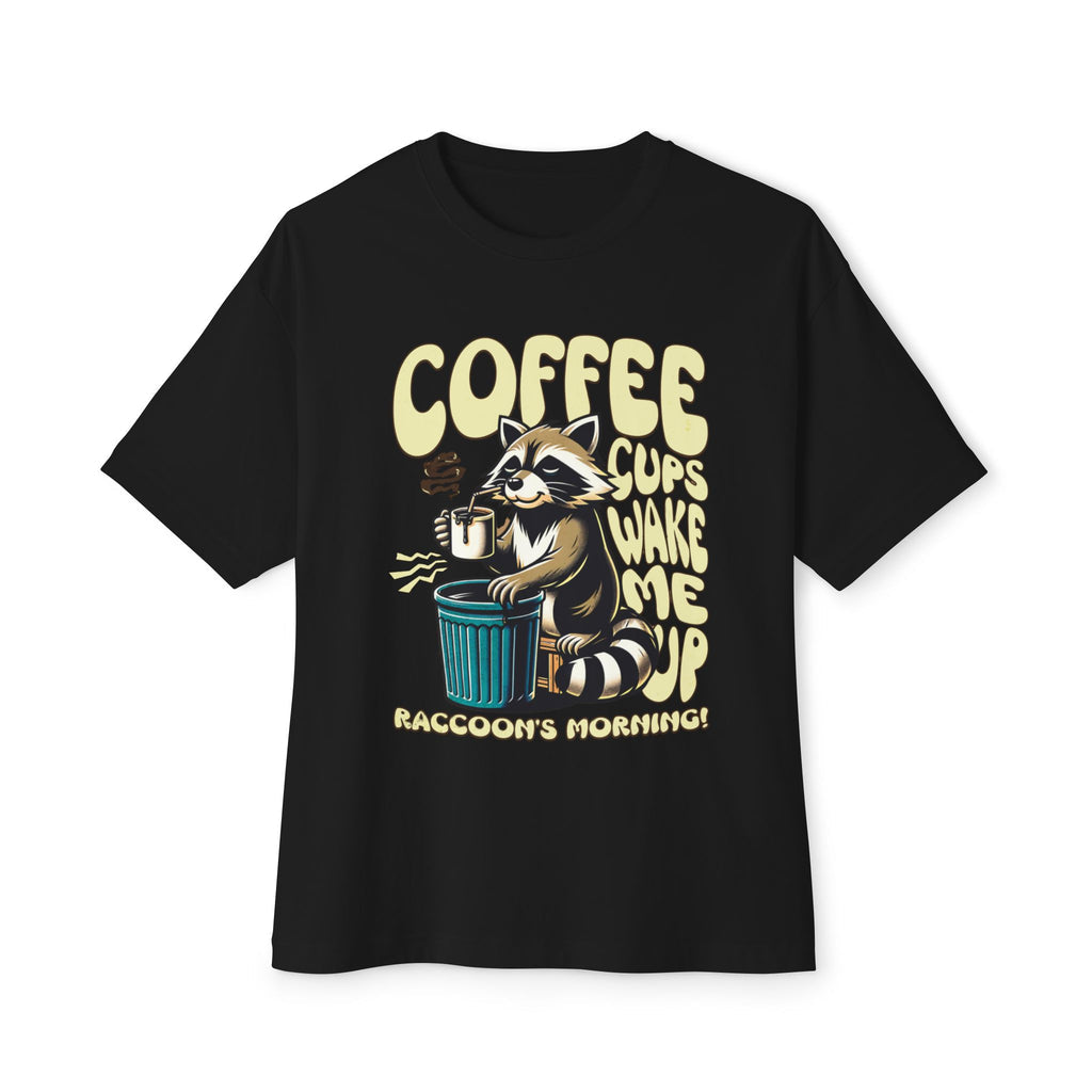 Morning With Coffee Cup - Oversized Fit