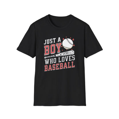 Just A Boy Who Loves Baseball - Classic Fit
