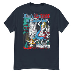 NIGHTMARE IN WONDERLAND CLASSIC ILLUSTRATIONS Crew Neck Short-Sleeve T-Shirt Soft and Breathable