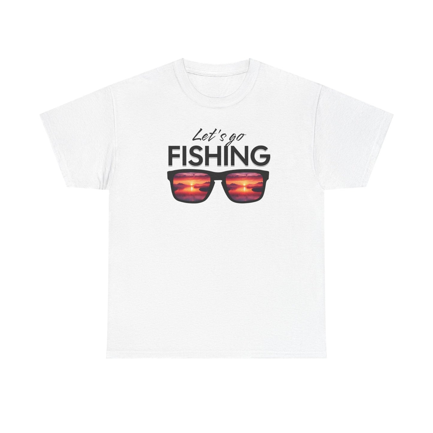 8-Fishing Puns Shirt Crew Neck Short-Sleeve T-Shirt – Classic & Comfortable
