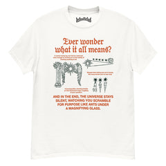 What It All Means Neck Short-Sleeve T-Shirt Soft & Breathable
