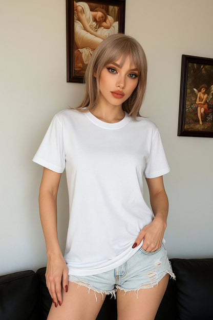 Women's 3 Pack T-Shirt Short Sleeve Crew Neck Summer Tops Fashion Basic Tees