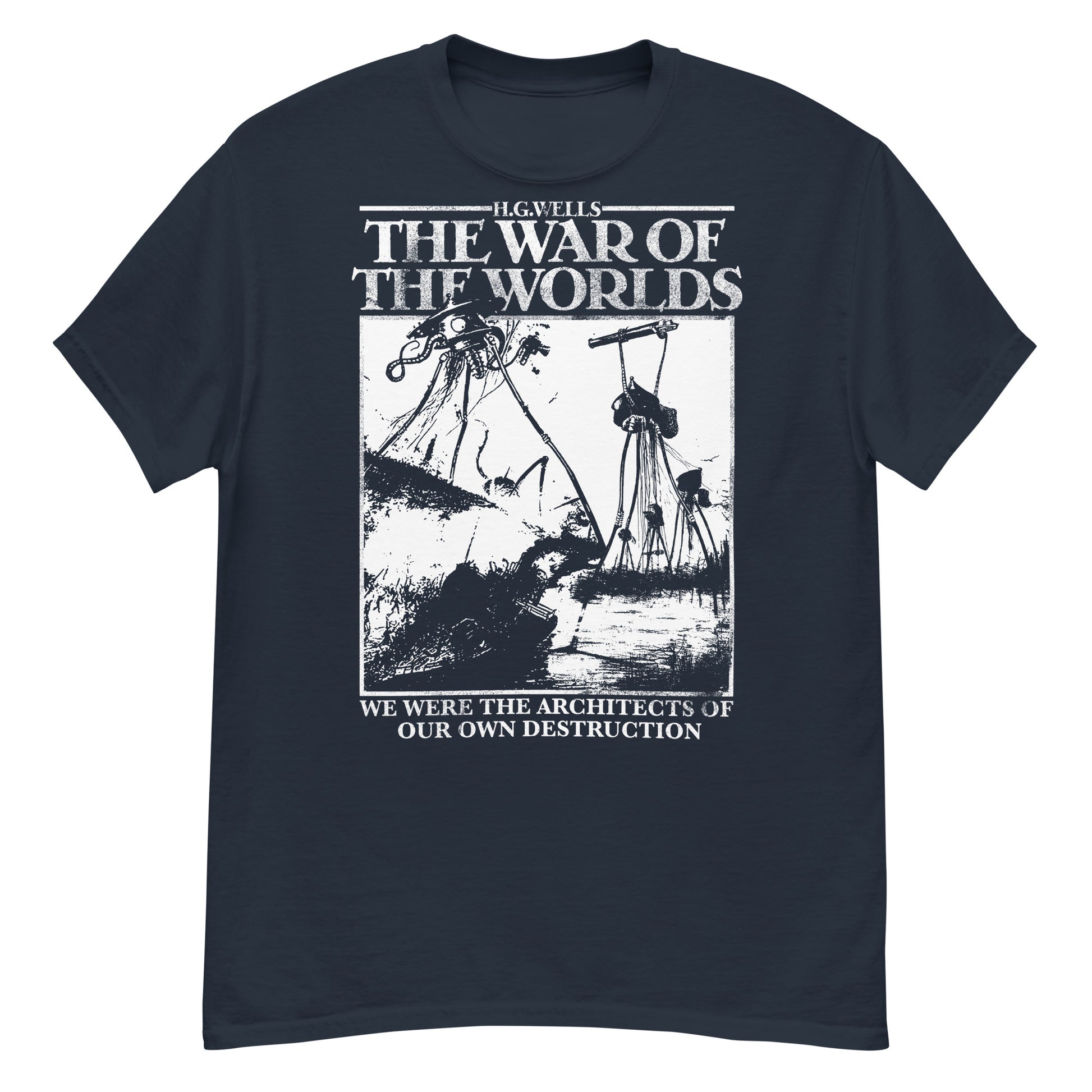 The War of The Worlds Illustrations T-Shirt Soft and Breathable