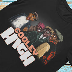 Cooley High Premium Crew Neck Short-Sleeve T-Shirt Soft & Breathable