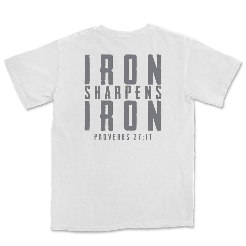 Iron Sharpens Iron Neck Short-Sleeve T-Shirt Soft & Breathable