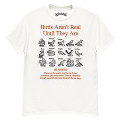 Birds Aren't Real Crew Neck Short-Sleeve T-Shirt Soft & Breathable