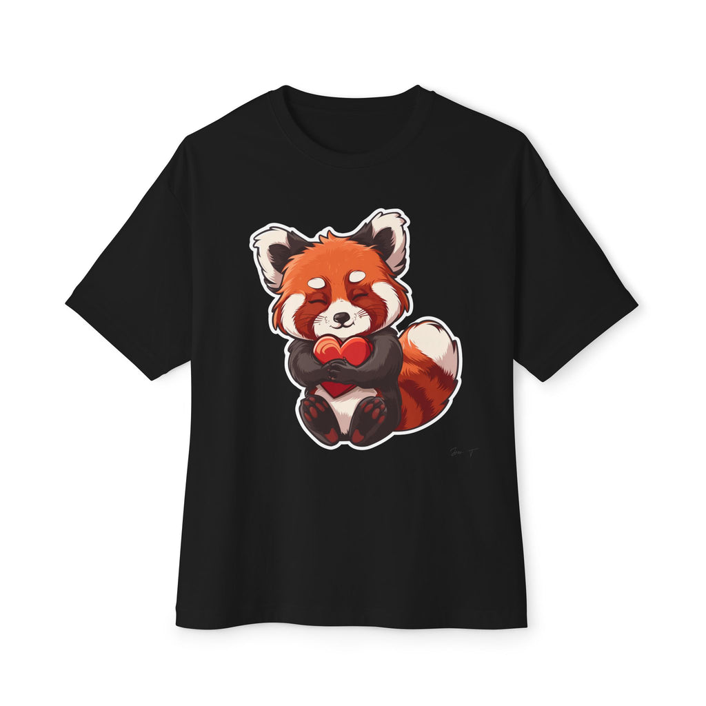 Red Panda Heart ver1 test - Oversized Fit