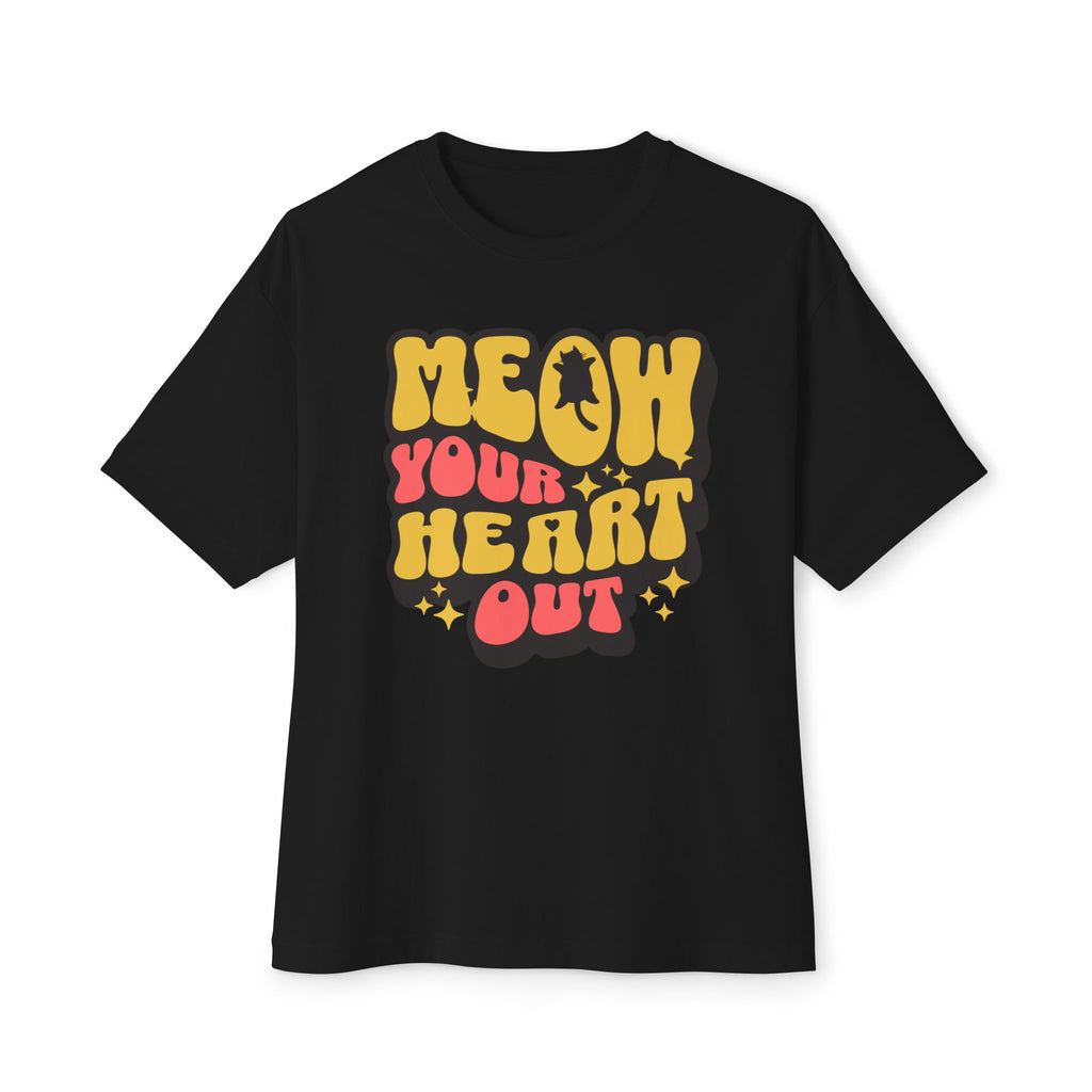 Meow Your Heart Out - Oversized Fit